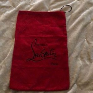Christian Louboutin shoe dust bag